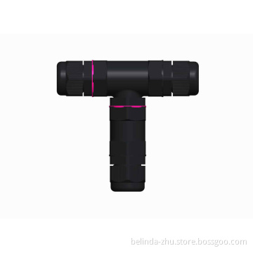 Three-Way Waterproof T Connector